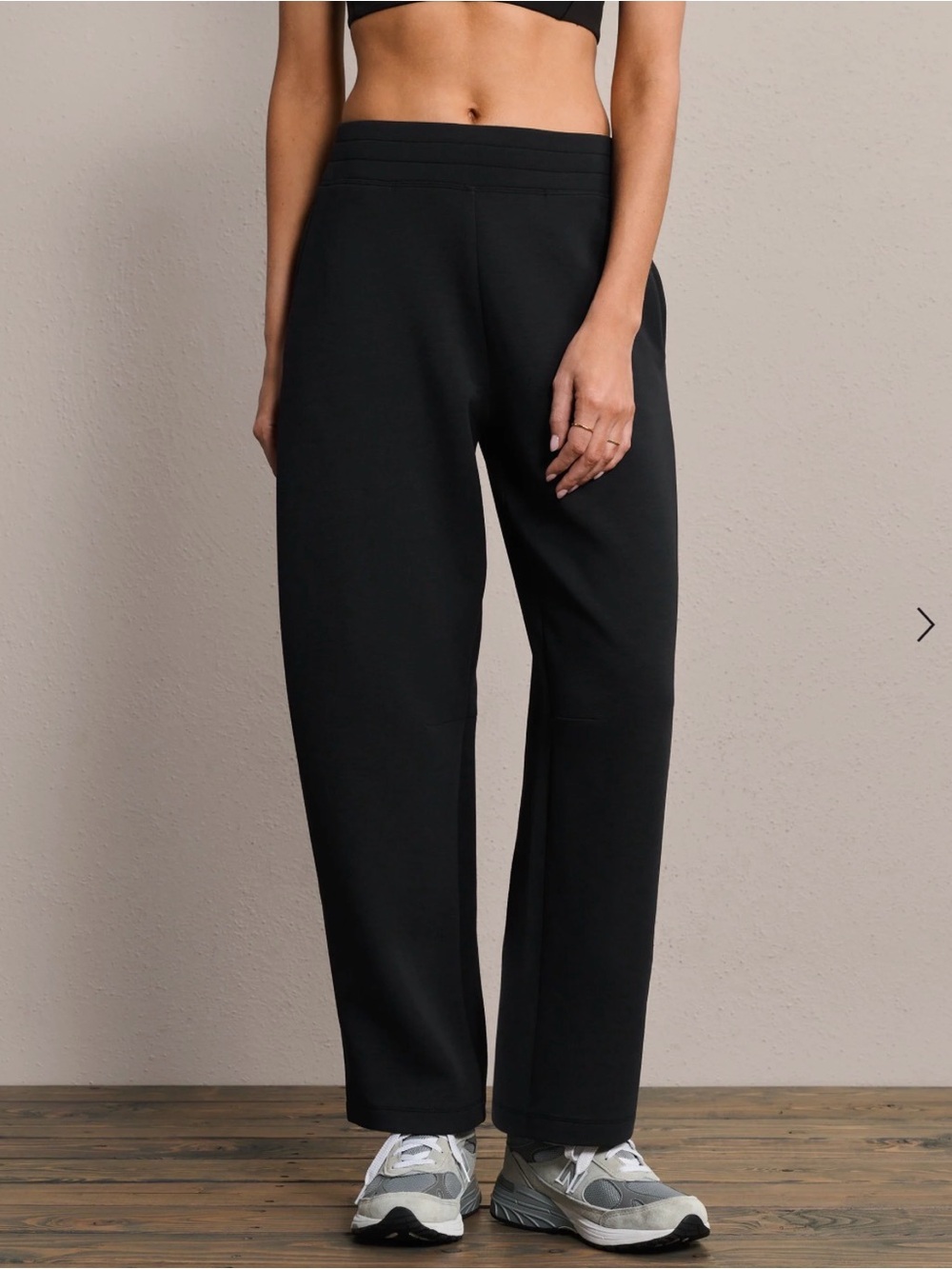 RHONE Black DreamGlow Barrel Pant NWT